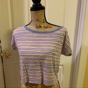 Rainbow Crop Tee